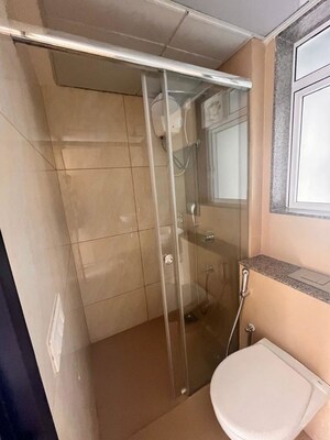 Bathroom in 1 BHK Apartment at LnT Veridian, Powai – for Rent