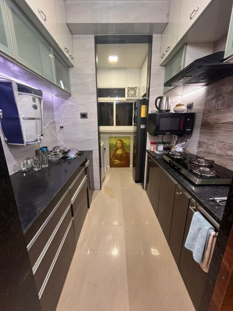 Kitchen, db-orchid-ozone 1.5 Bedroom 750 Sq.Ft. Apartment In Dahisar East Mumbai 10655836