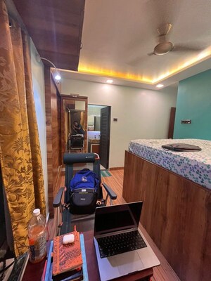 Living Room in 1.5 BHK Apartment at DB Orchid Ozone, Dahisar East – for Rent