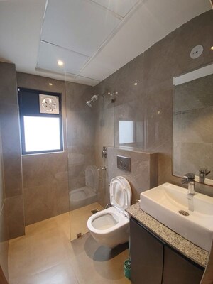 Bathroom in 2 BHK Apartment at Suncity Vatsal Valley, Gwal Pahari – for Rent
