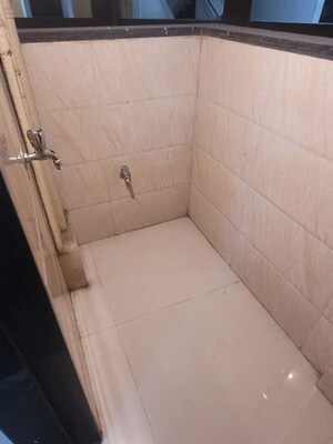 Bathroom in 2 BHK Apartment at GK Royale Rahadki Greens, Rahatani – for Rent