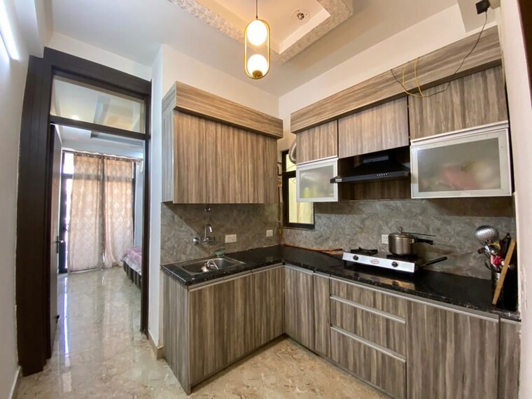 Kitchen, indrapuram 2 Bedroom 750 Sq.Ft. Builder Floor In Indrapuram Ghaziabad 10541572