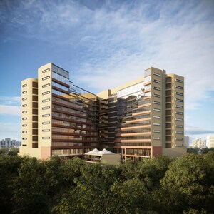  Office Space – Exterior View View at Makarba - for Rent