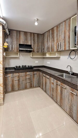 Kitchen in 3 BHK Apartment at IFCI 21st Milestone Residency, Raj Nagar – for Sale