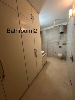 Bathroom in 3 BHK Builder Floor at Ansal Palam Triangle, Palam Vihar Extension – for Rent