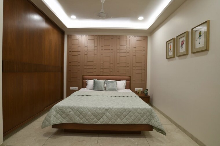 Bedroom, spring-woods 3 Bedroom 832 Sq.Ft. Villa In Gotri Vadodara 10655797