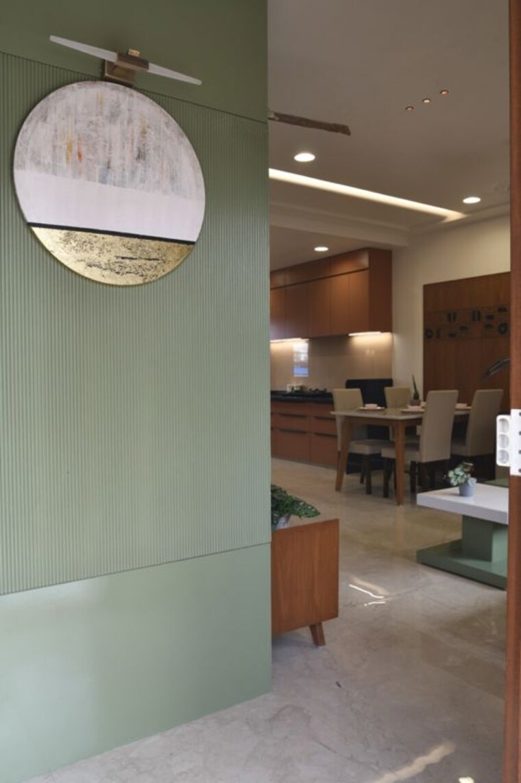 Living Room, spring-woods 3 Bedroom 1000 Sq.Ft. Villa In Gotri Vadodara 10655810