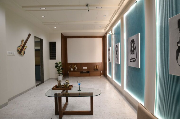 Tv Room, spring-woods 3 Bedroom 1000 Sq.Ft. Villa In Gotri Vadodara 10655810