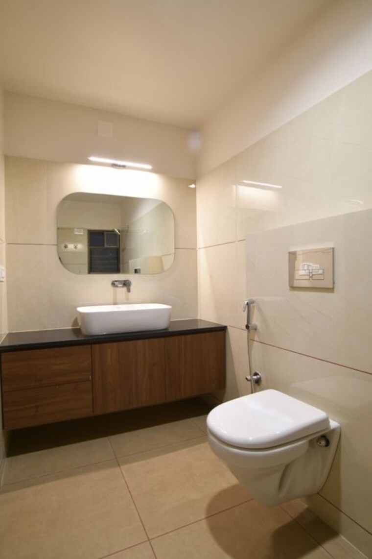 Bathroom, spring-woods 3 Bedroom 1000 Sq.Ft. Villa In Gotri Vadodara 10655810