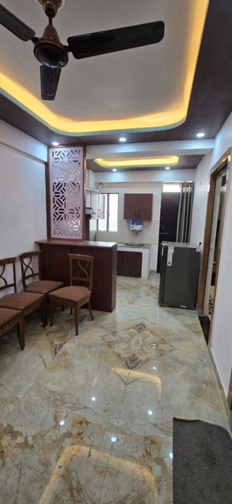 Living Room, emaar-gomti-greens-villas 1 RK 418 Sq.Ft. Apartment In Gomti Nagar Lucknow 10655920