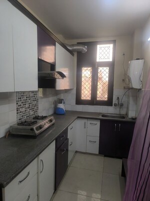 Kitchen in 2 BHK Builder Floor at Sector 7 Dwarka – for Rent