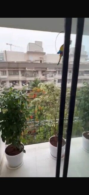 Balcony in 1 BHK Apartment at New Jay Palace, Yari Road – for Rent