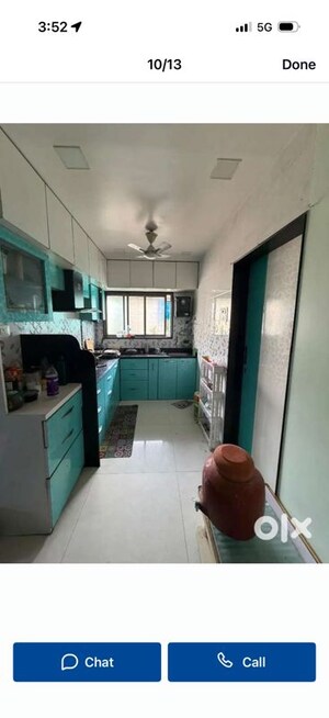 Kitchen in 1 BHK Apartment at New Jay Palace, Yari Road – for Rent