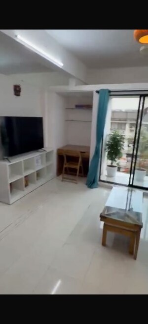 Living Room in 1 BHK Apartment at New Jay Palace, Yari Road – for Rent