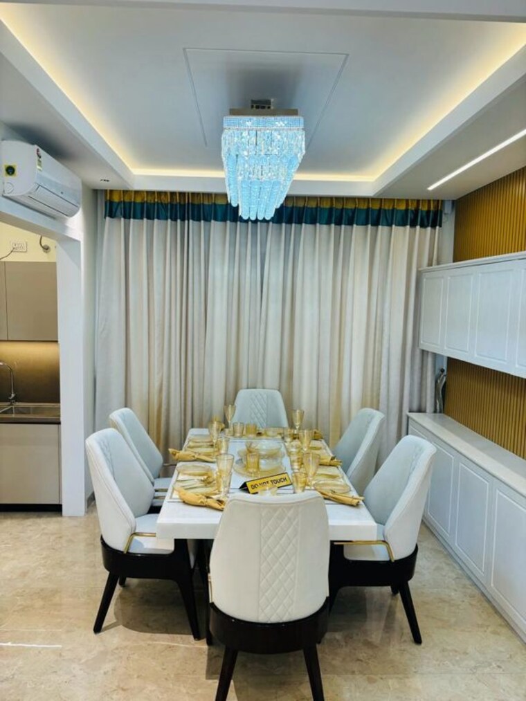 Dining area, kharar landran road 3 Bedroom 2121 Sq.Ft. Apartment In Kharar Landran Road Mohali 10655945