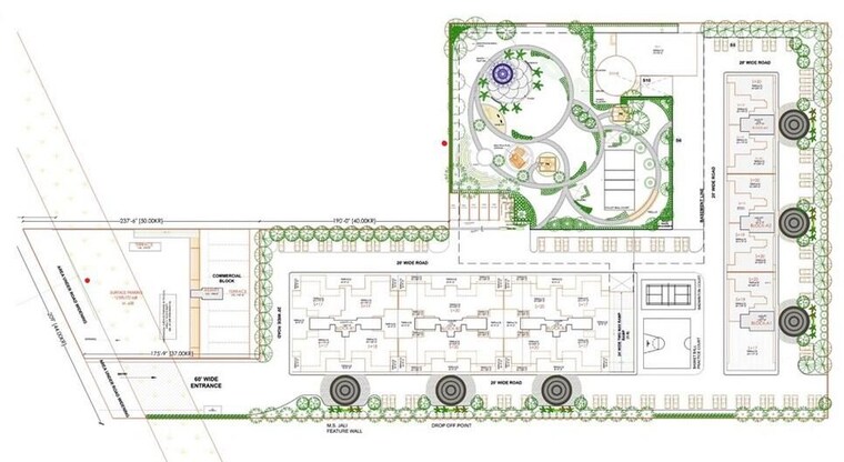 Master Plan, kharar landran road 3 Bedroom 2121 Sq.Ft. Apartment In Kharar Landran Road Mohali 10655945