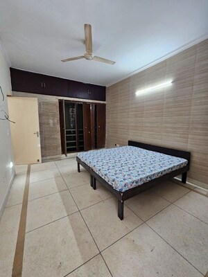Bedroom in 3 BHK Builder Floor at Ansal Palam Triangle, Palam Vihar Extension – for Rent