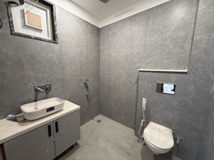 Bathroom in 4 BHK Builder Floor at Ansal Plaza Sector-23, Sector 23 – for Rent