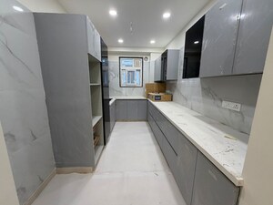 Kitchen in 4 BHK Builder Floor at Ansal Plaza Sector-23, Sector 23 – for Rent