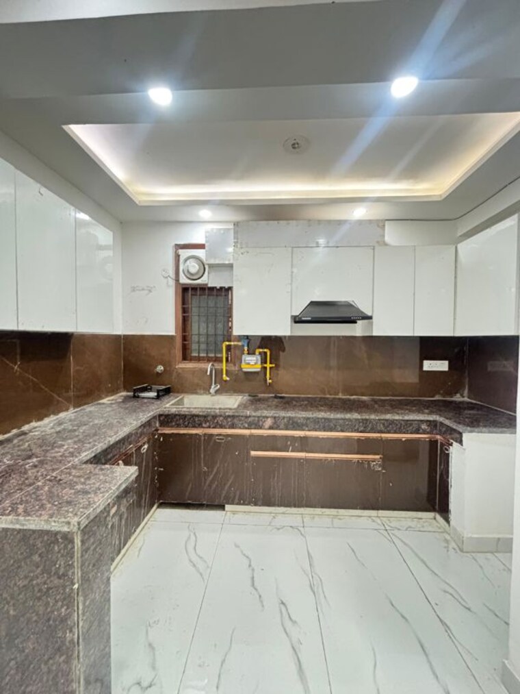 Kitchen, palm-residency-chhatarpur 2 Bedroom 800 Sq.Ft. Builder Floor In Chattarpur Delhi 10656035