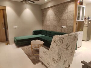 Living Room in 3 BHK Apartment at Aundh – for Sale