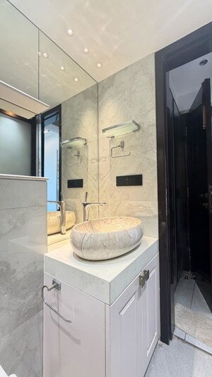 Bathroom in 3 BHK Apartment at Hubtown The Premiere, Andheri West – for Rent