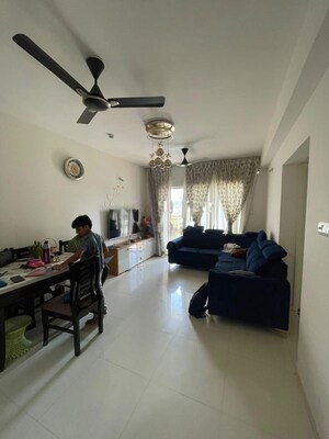 Living Room in 2 BHK Apartment at Godrej Nurture Pune, Mamurdi – for Sale