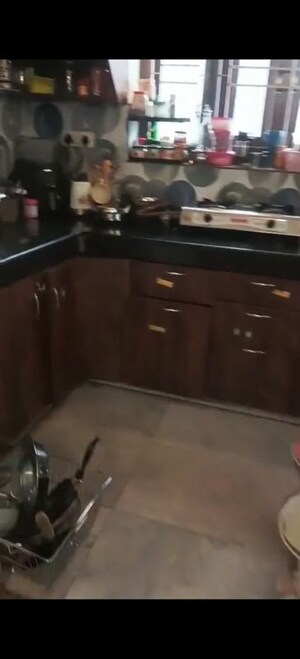 Kitchen in 2 BHK Builder Floor at Arjun Nagar – for Rent