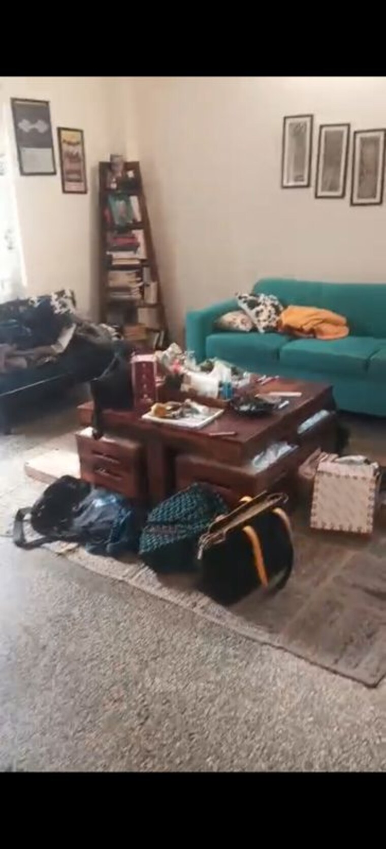 Living Room, arjun nagar 2 Bedroom 1000 Sq.Ft. Builder Floor In Arjun Nagar Delhi 10656127