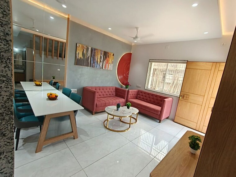 Living Room, adarsh nagar 3 Bedroom 822 Sq.Ft. Villa In Adarsh Nagar Vadodara 10656089