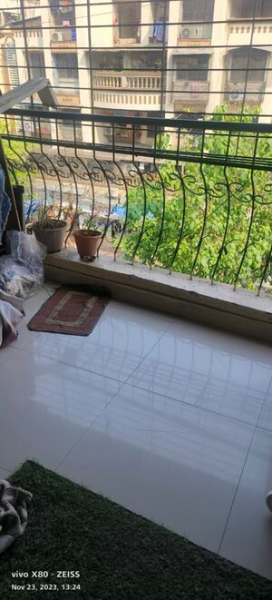 Balcony in 2 BHK Apartment at Vimla Plaza, Ghansoli – for Rent