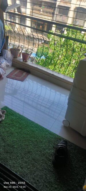 Balcony in 2 BHK Apartment at Vimla Plaza, Ghansoli – for Rent