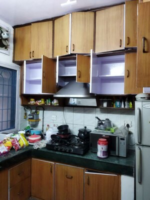 Kitchen in 2 BHK Apartment at Windsor and Nova Society, Ahinsa Khand 2 – for Rent