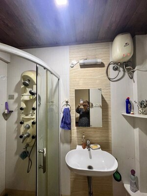 Bathroom in 2 BHK Apartment at Vimla Plaza, Ghansoli – for Rent