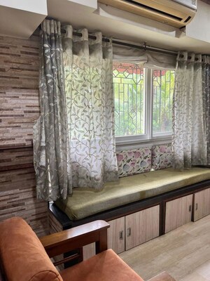 Living Room in 2 BHK Apartment at Vimla Plaza, Ghansoli – for Rent