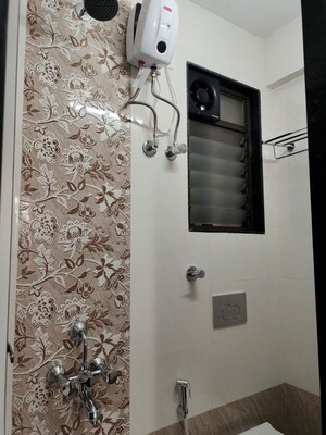 Bathroom in 2 BHK Apartment at Vimla Plaza, Ghansoli – for Rent
