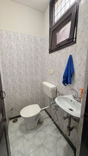 Bathroom in 4 BHK Builder Floor at Sector 57 – for Rent