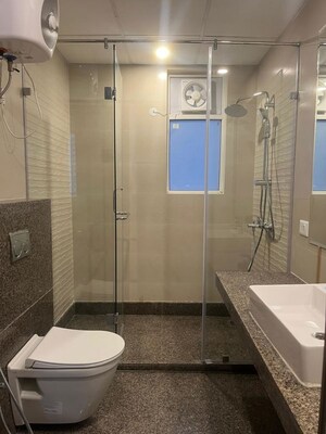 Bathroom in 3.5 BHK Apartment at ABA Ivy County, Sector 75 – for Rent