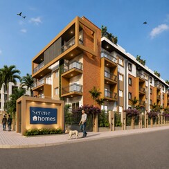 2 BHK +Apartment For Sale in Serene Homes