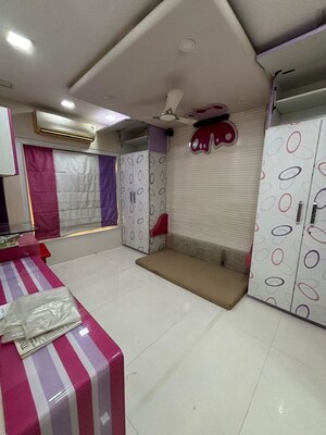 Bedroom in 3 BHK Apartment at Sai Proviso Aashlesha, Kopar Khairane – for Rent