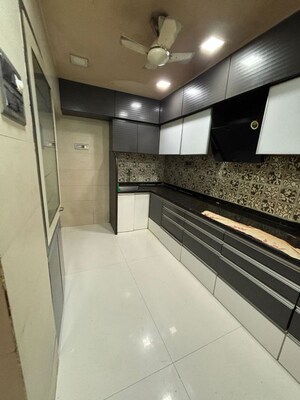 Kitchen in 3 BHK Apartment at Sai Proviso Aashlesha, Kopar Khairane – for Rent