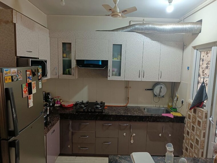 Kitchen, supertech-ecociti 2 Bedroom 1082 Sq.Ft. Apartment In Sector 137 Noida 10656229