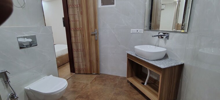 Bathroom, sector 55 1 RK 270 Sq.Ft. Builder Floor In Sector 55 Gurgaon 10656258