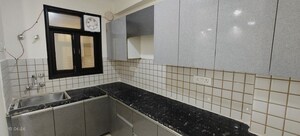 Kitchen in 2 BHK Builder Floor at Chattarpur – for Rent
