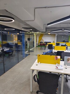 Team Area in  Office Space at Dynasty Business Park, Andheri East – for Rent