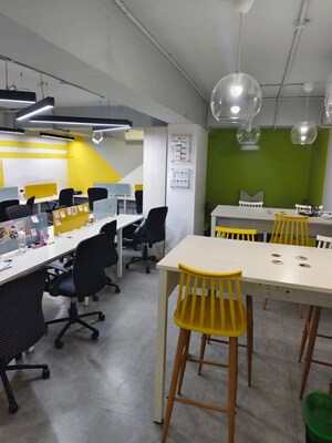 Team Area in  Office Space at Dynasty Business Park, Andheri East – for Rent