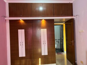 Building Lobby in 2 BHK Apartment at K Raheja Heights, Malad East – for Rent