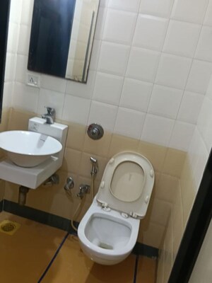 Bathroom in 2 BHK Apartment at Swapnalok Towers, Malad East – for Rent