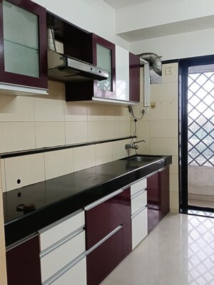 Kitchen in 2 BHK Apartment at Swapnalok Towers, Malad East – for Rent