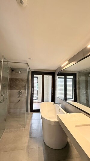 Bathroom in 4 BHK Villa at Embassy Grove, Kodihalli – for Rent